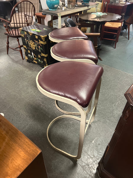 Mid-Century Barstools Set 3 162689.