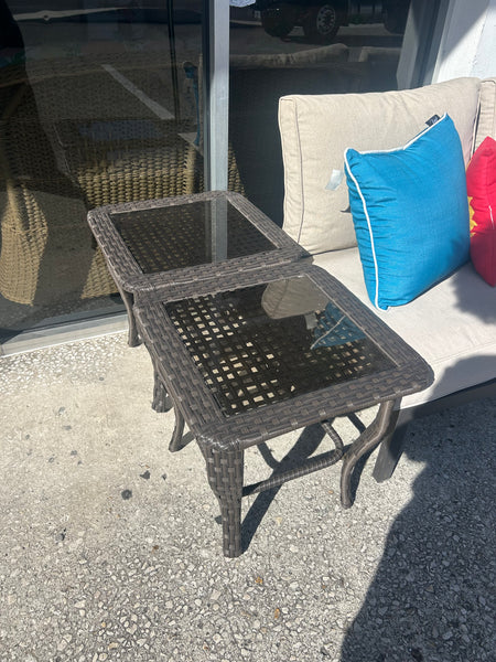 Patio Sectional w/2 Side Table 169084.