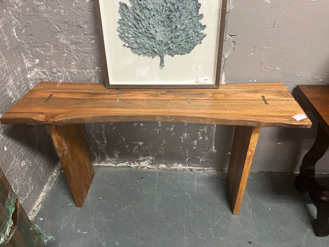 World Market Wood Sofa Table 166346.