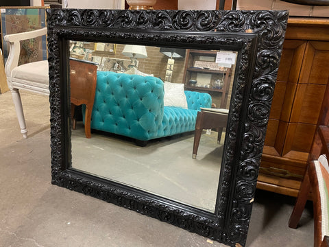 Black Ornate Mirror