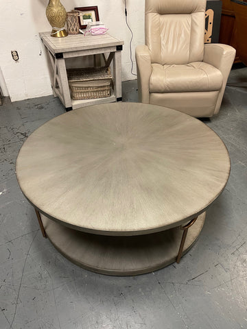 Round Rolling Coffee Table 152964.