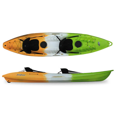 Feelfree Gemini Kayak 9'6” w/ seat & adjustable paddle 146464.