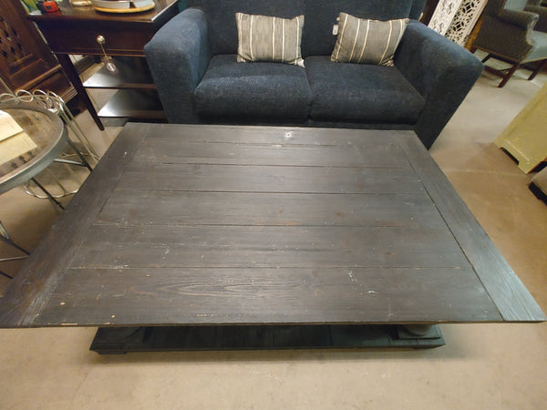 Charcoal Pedestal Coffee Table 167818.