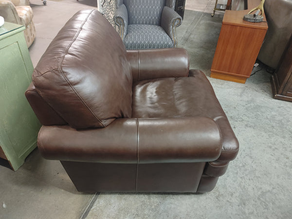 Brown Leather Chair 167900.