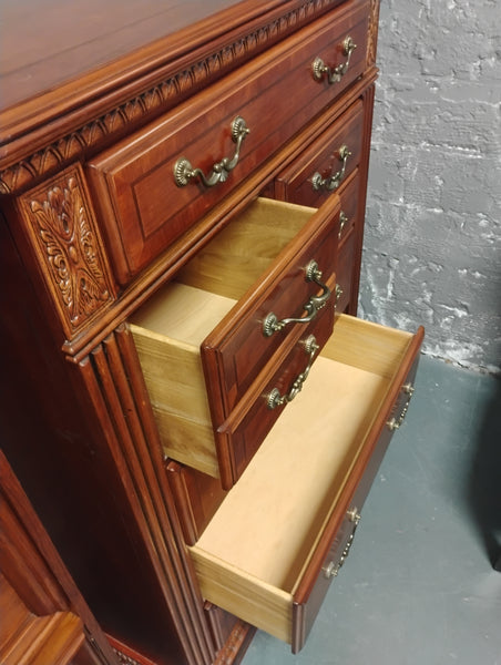 Dark Wood Chest of Drawers 167290.