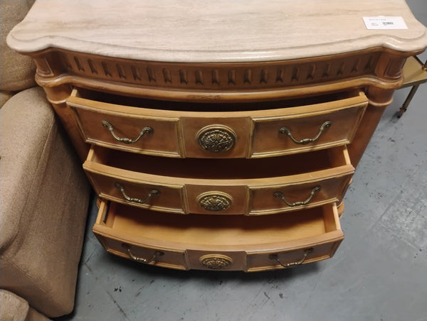 Marble Top 3 Drawer 166717.