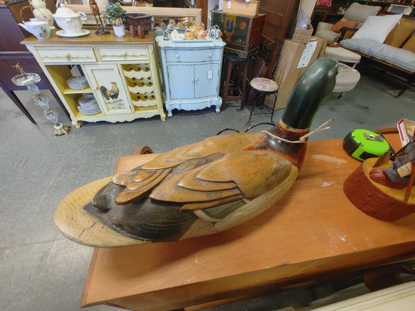 Tom Saber Carved Wood Mallard 170158.