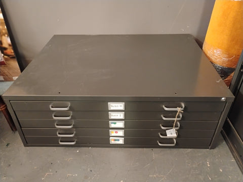 Industrial Flat File Cabinet ( 1 Available) 168586.