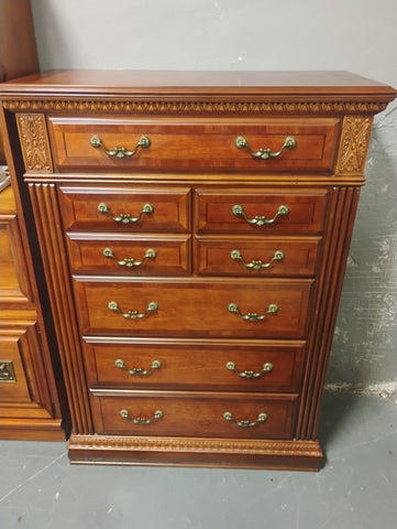 Dark Wood Chest of Drawers 167290.