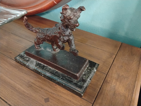 Bronze Dog Statue 163998.