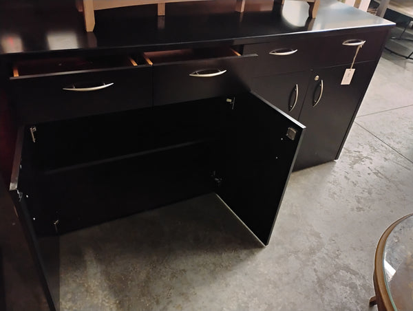 Black Cabinet 4 Door 168575.
