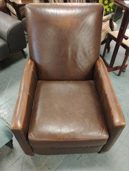 Brown Leather Recliner 165728.