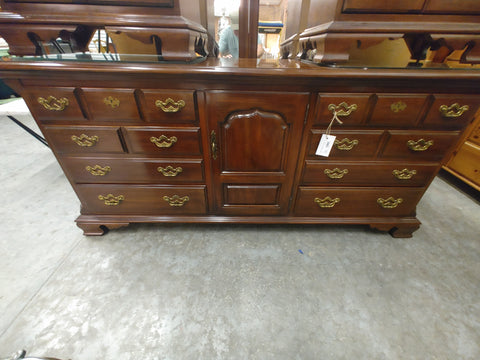 Cherry Dresser with Mirror 170648.
