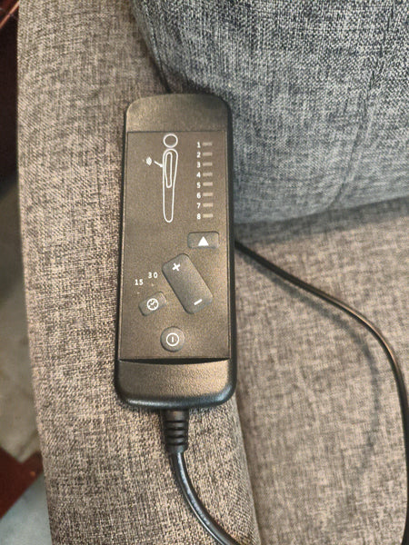 Dark Grey Electric Massage Recliner 177791.