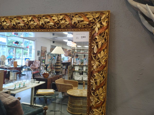 Large Gold Floor Mirror 164018.