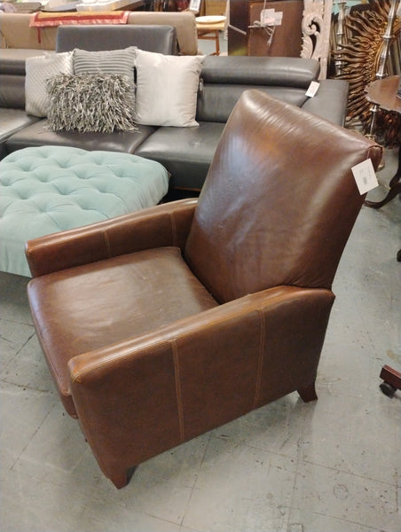 Brown Leather Recliner 165728.