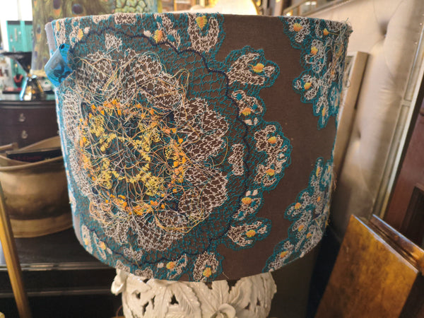 Ceramic Flower Lamp 177023.