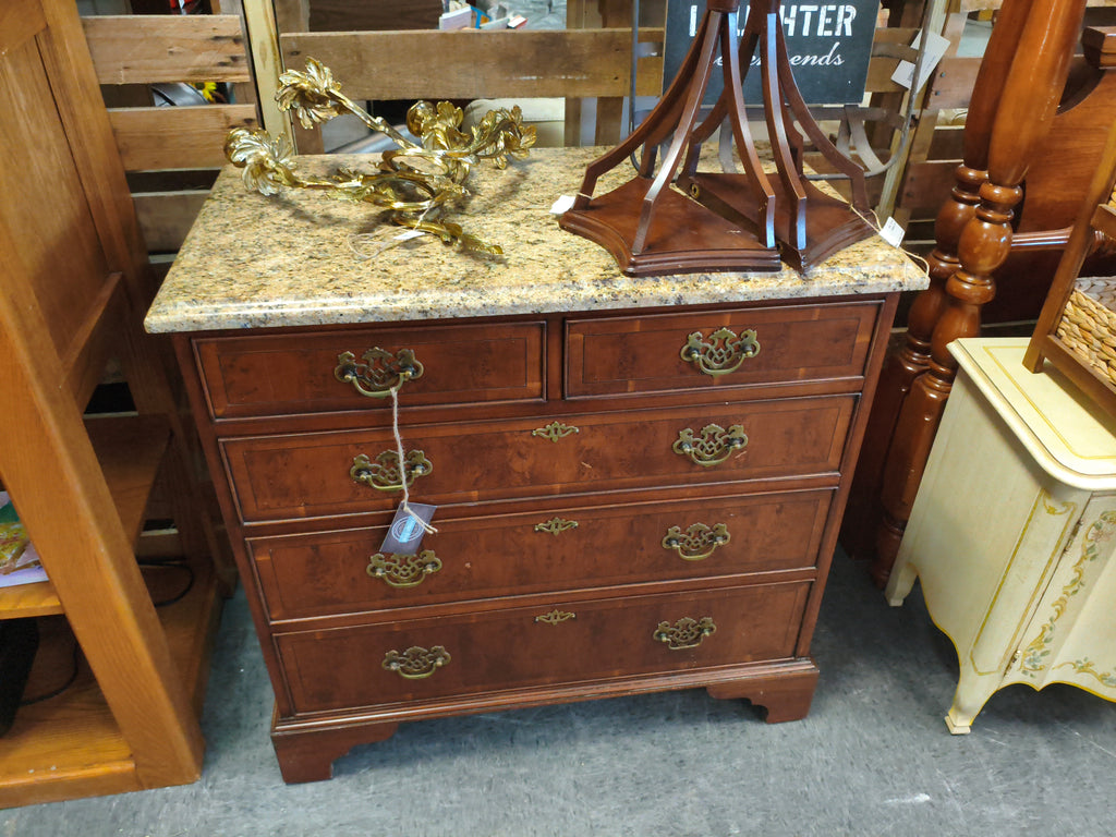 Marble Top 4 Drawer Chest 177079.