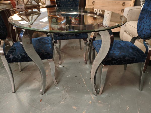 Modern Round Dining Set 174906.