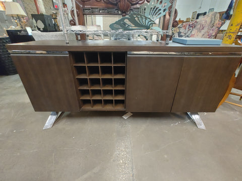 Contemporary Brown Console 173486.