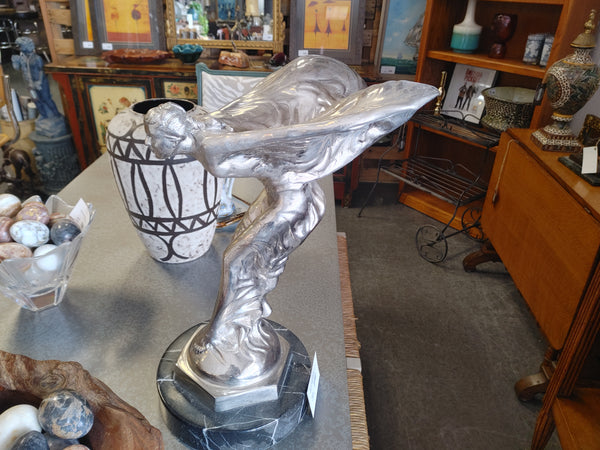 Roll Royce Cast Aluminum Sculpture 163833.
