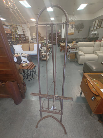 Pair of Gold Metal Barstools 172839.