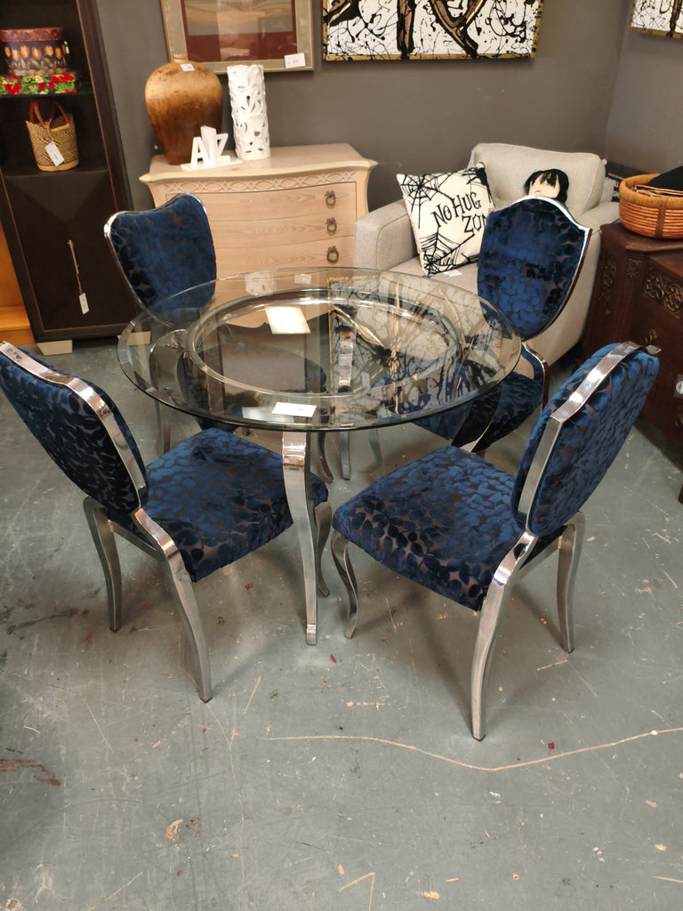 Modern Round Dining Set 174906.