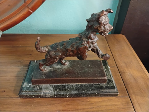 Bronze Dog Statue 163998.
