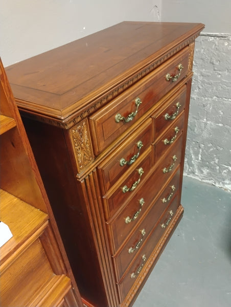 Dark Wood Chest of Drawers 167290.