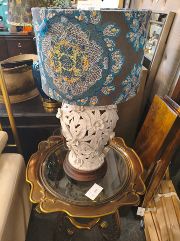 Ceramic Flower Lamp 177023.