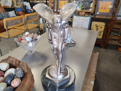 Roll Royce Cast Aluminum Sculpture 163833.