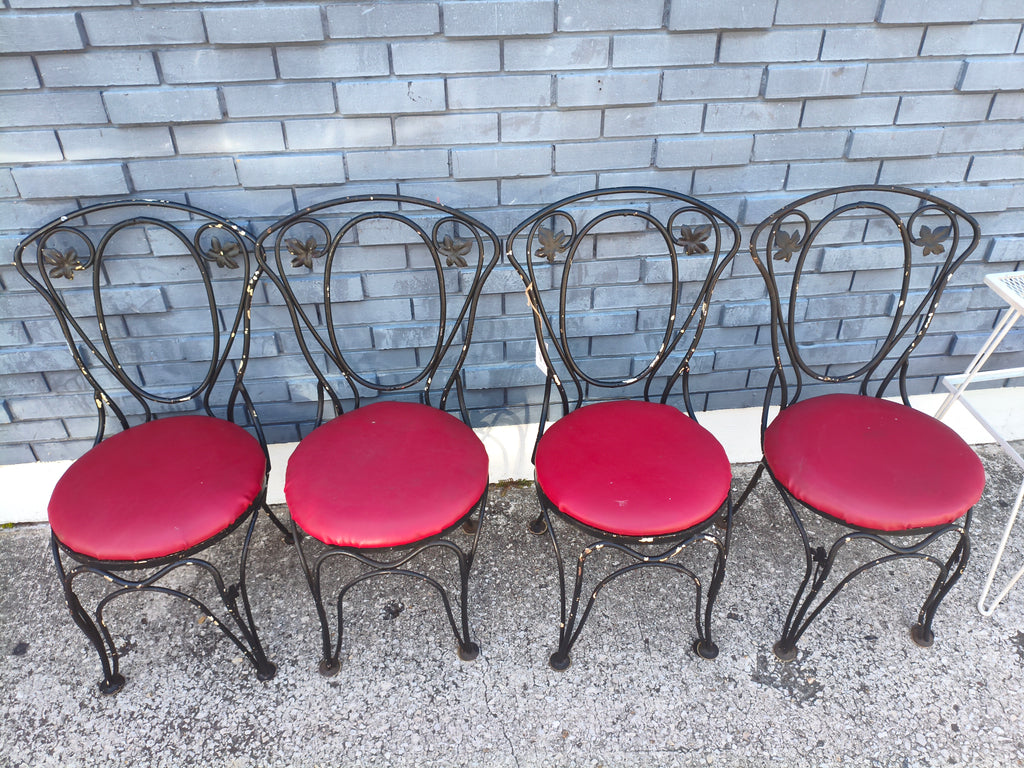 Vintage Woodard Patio Set of 4 177410.