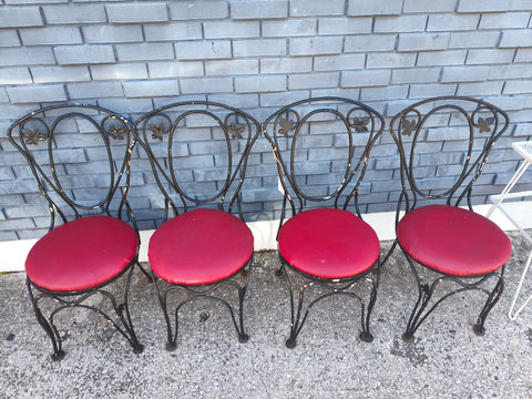 Vintage Woodard Patio Set of 4 177410.