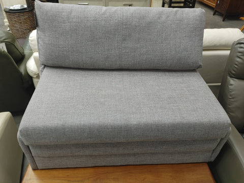 Grey Chair Bed - Black Top 164732.