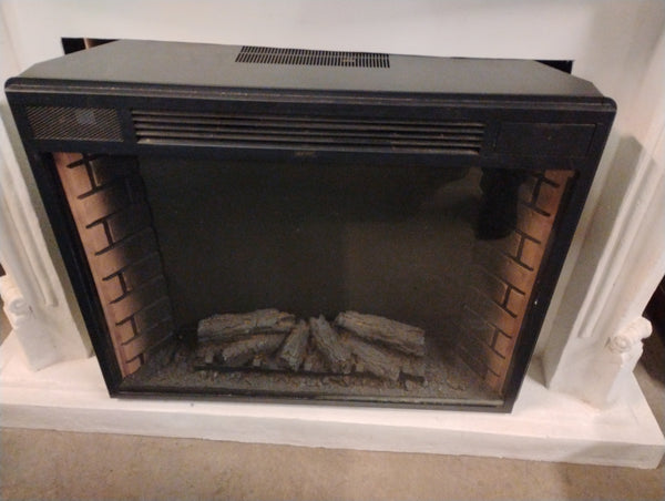 White Vintage Fireplace 166724.