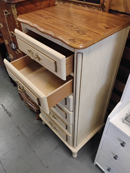 Off White French Lingerie Chest 167282.