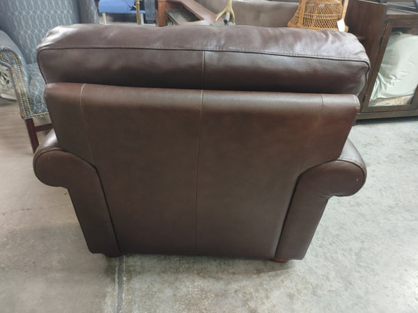 Brown Leather Chair 167900.