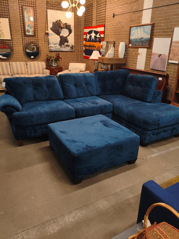 Blue Sectional 174933.