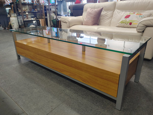 Scan Design Glass Top Coffee Table 166452.