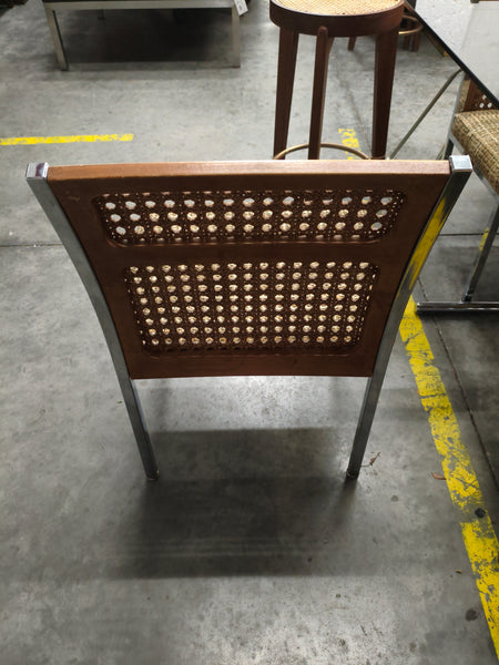 4 MCM Howell Cane Chairs 175651.